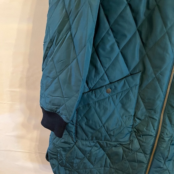 Womens original Weatherproof Vintage Jacket with Pockets Green Size XL NWT - Picture 7 of 11